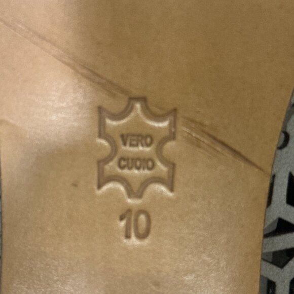 NWT Kelsi Dagger Warm Gray Heels Size 10 IN BOX - Picture 12 of 14